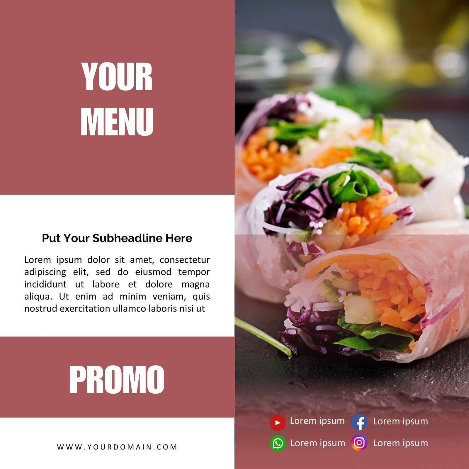 Food Menu Release